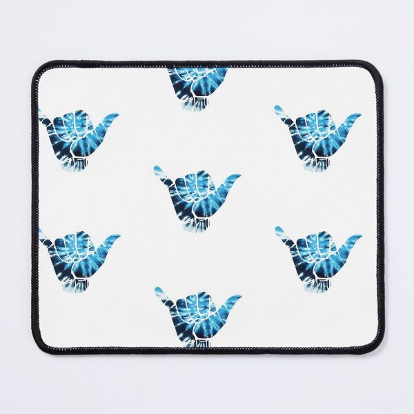 Item preview, Shakka tie dye blue with white outline designed and sold by sticker-vault.