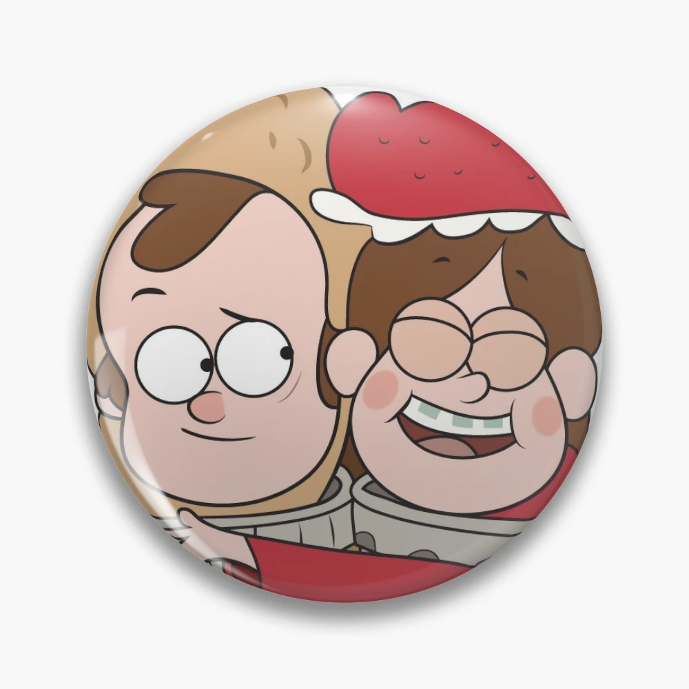 Dipper and Mable Grappling Hook Soft Enamel Pin 