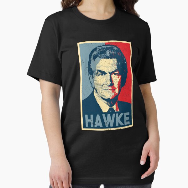 Vista previa del artículo con la obra «Bob Hawke [diseño gastado]», diseñado y vendido por politicalamity.