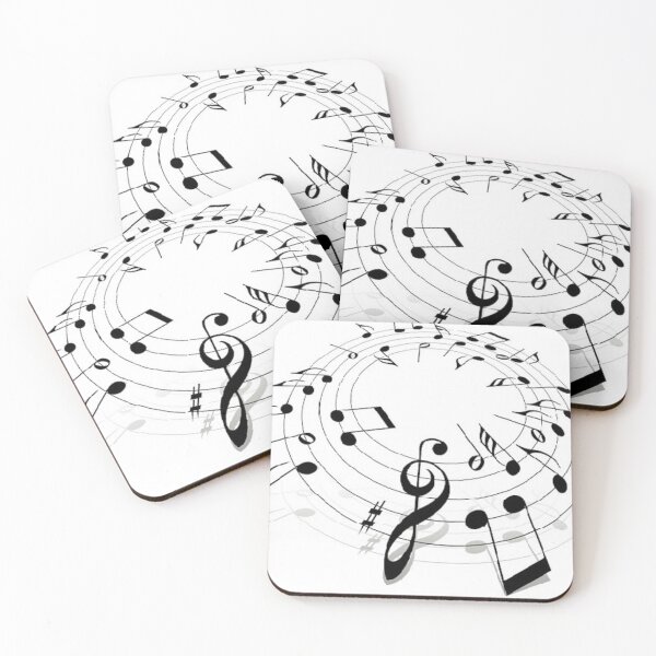 Item preview, Musical Notes Circle designed and sold by BhARTi Taylor.