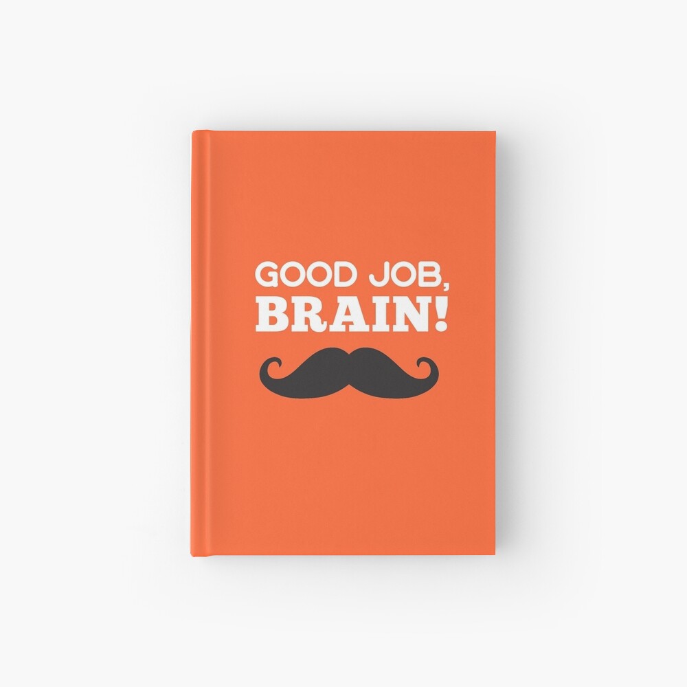 Item preview, Hardcover Journal designed and sold by goodjobbrain.