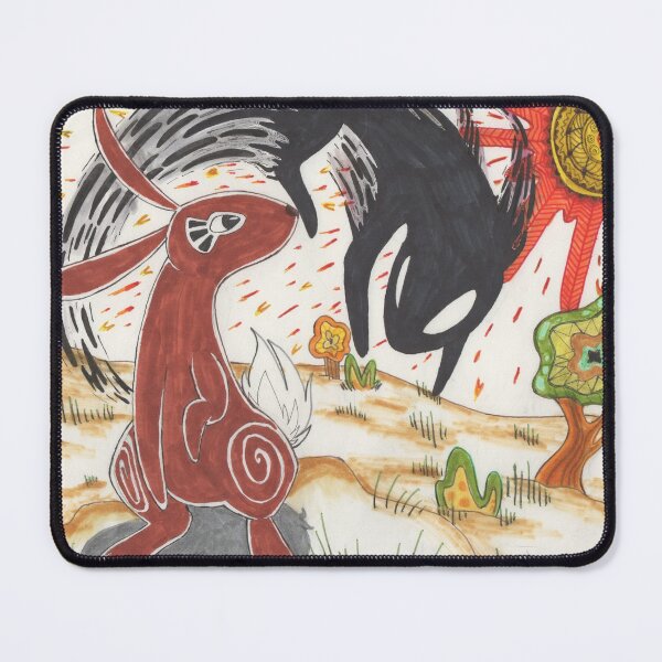 Item preview, El-Ahrairah and the Black Rabbit of Inle designed and sold by NomiBomi.