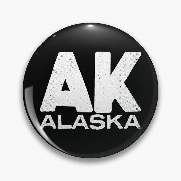 Item preview, AK Alaska Vintage Typography designed and sold by Creatively Torn.