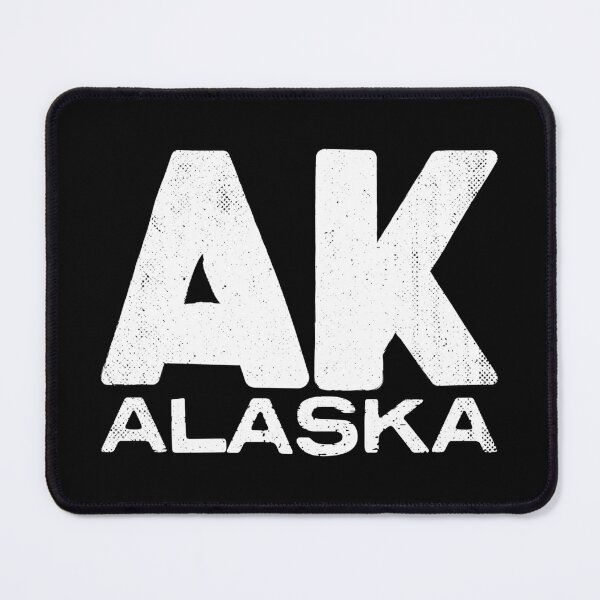 Item preview, AK Alaska Vintage Typography designed and sold by Creatively Torn.