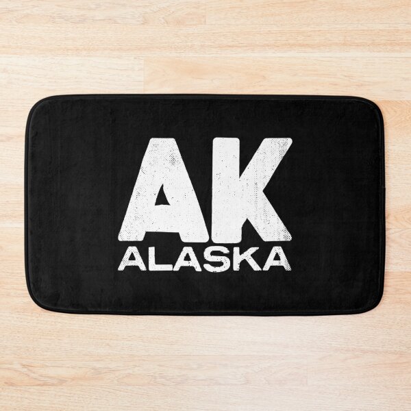 Item preview, AK Alaska Vintage Typography designed and sold by Creatively Torn.