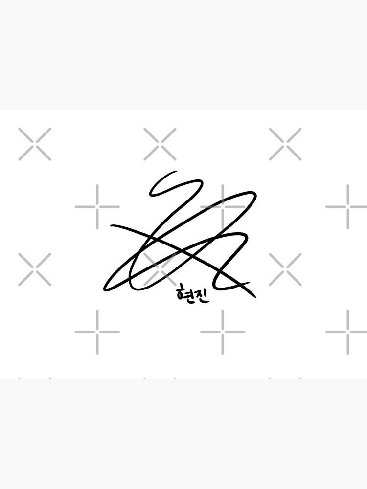 Hwang Hyunjin's Signature - SK