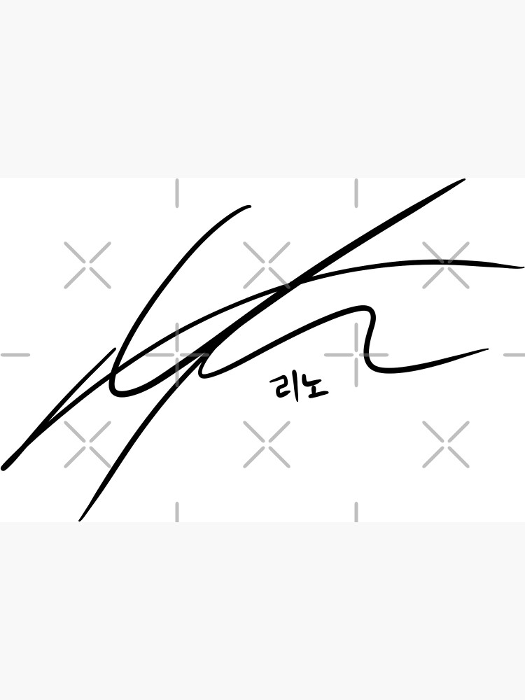 Lee Minho Signature - SK