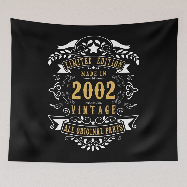 Item preview, 19 Years Old Made Born in 2002 Vintage 19th Birthday Gift T-Shirt designed and sold by CurtisLarson32.