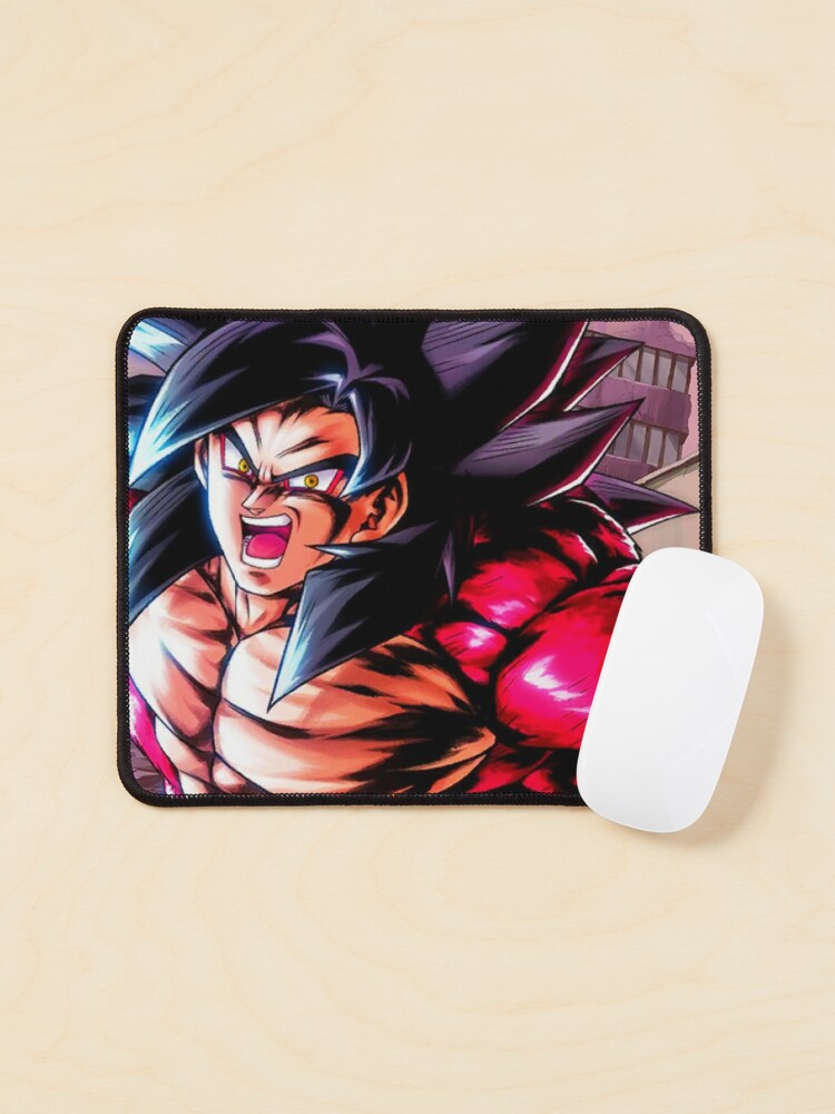 Mousepad Goku Super Saiyajin 4 Dragon Ball Anime com apoio