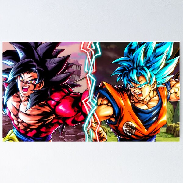 Goku SSJ4 DBGT Poster for Sale by Anime and More