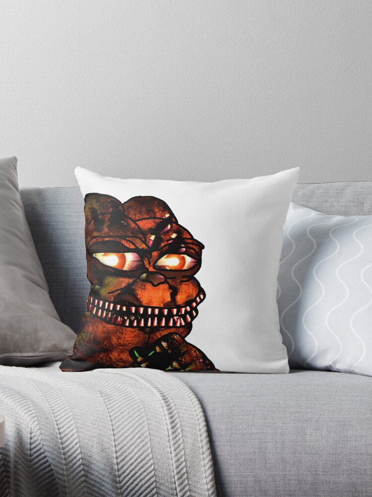 Nightmare Pepe Freddy Fnaf Pillow for Sale by Mino Shop Redbubble