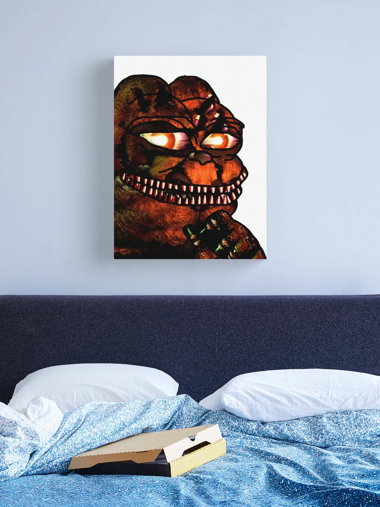 Nightmare Pepe Freddy Fnaf Poster for Sale by Mino Shop