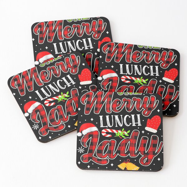 Item preview, One Merry Lunch Lady Christmas Funny Xmas designed and sold by JodyBoling.