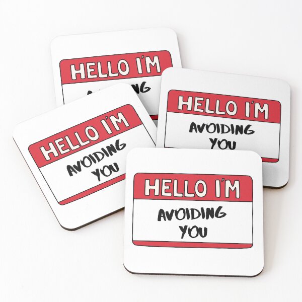 Item preview, Hello I'm Avoiding You designed and sold by Whimsical Wenli.