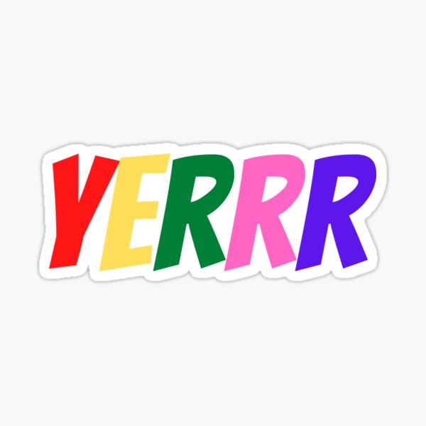 YERRR Sticker