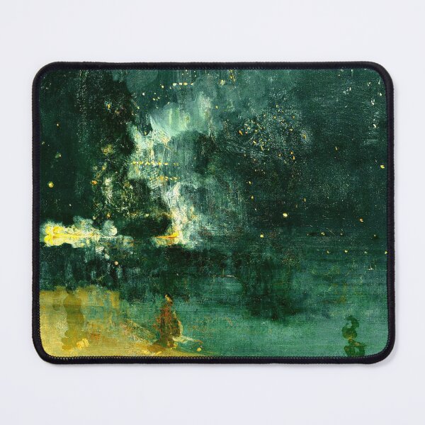 Item preview, Nocturne in Black and Gold: The Falling Rocket_James Abbott McNeill Whistler American painter (1834-1903) designed and sold by HomeGallery.