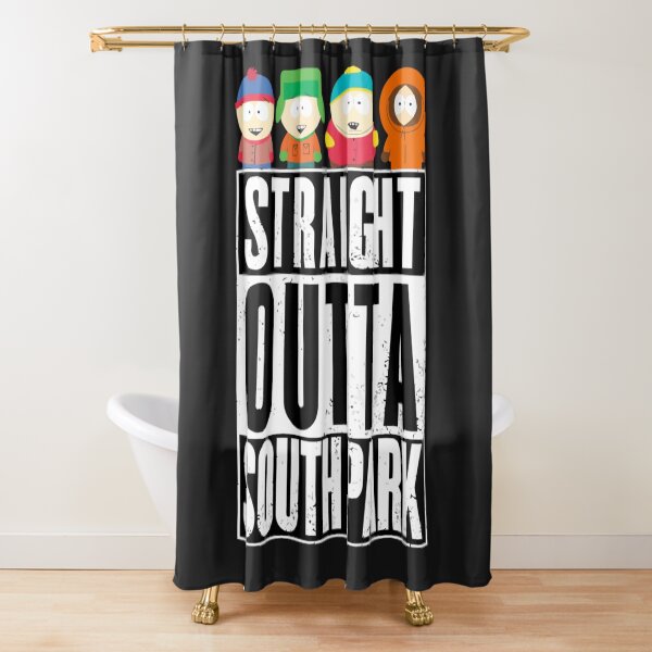 Straight outta South park Shower Curtain