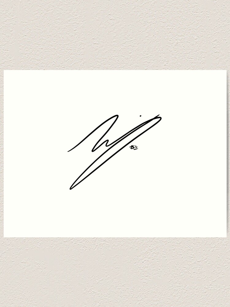 Han Jisung Signature - SK