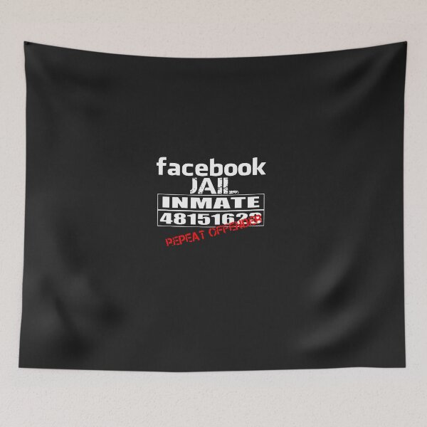 Item preview, Facebook Jail Inmate, The Night Is Gone designed and sold by WilliamJohnson9.