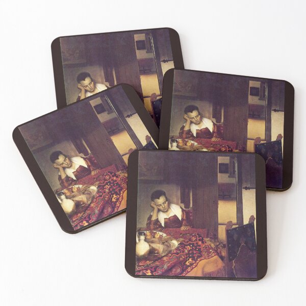 Item preview, 'A Woman Asleep' by Vermeer (Reprint) designed and sold by Classic Visions Gallery.