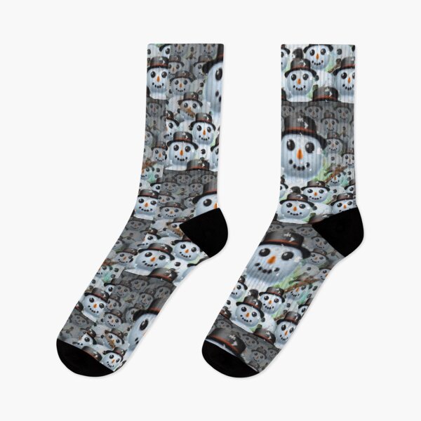 Item preview, Crowd of Snow man designed and sold by Tonyasartprints.