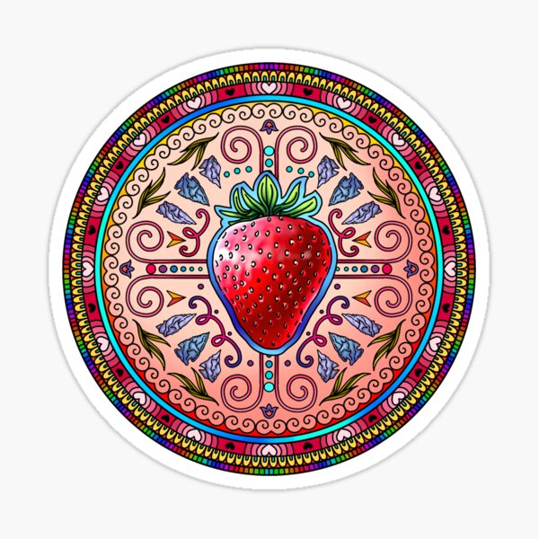 Heart Berry Sticker