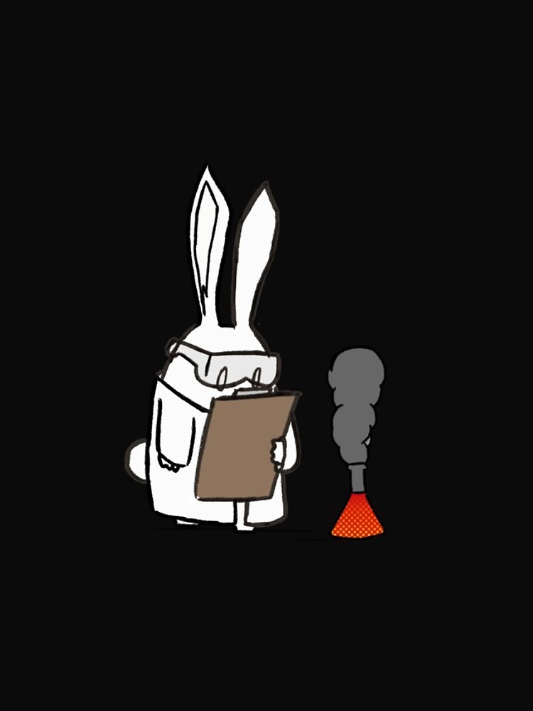 Thumbnail 4 of 4, Samsung Galaxy Phone Case, Scientific Rabbit Sticker designed and sold by ChristianFrost.