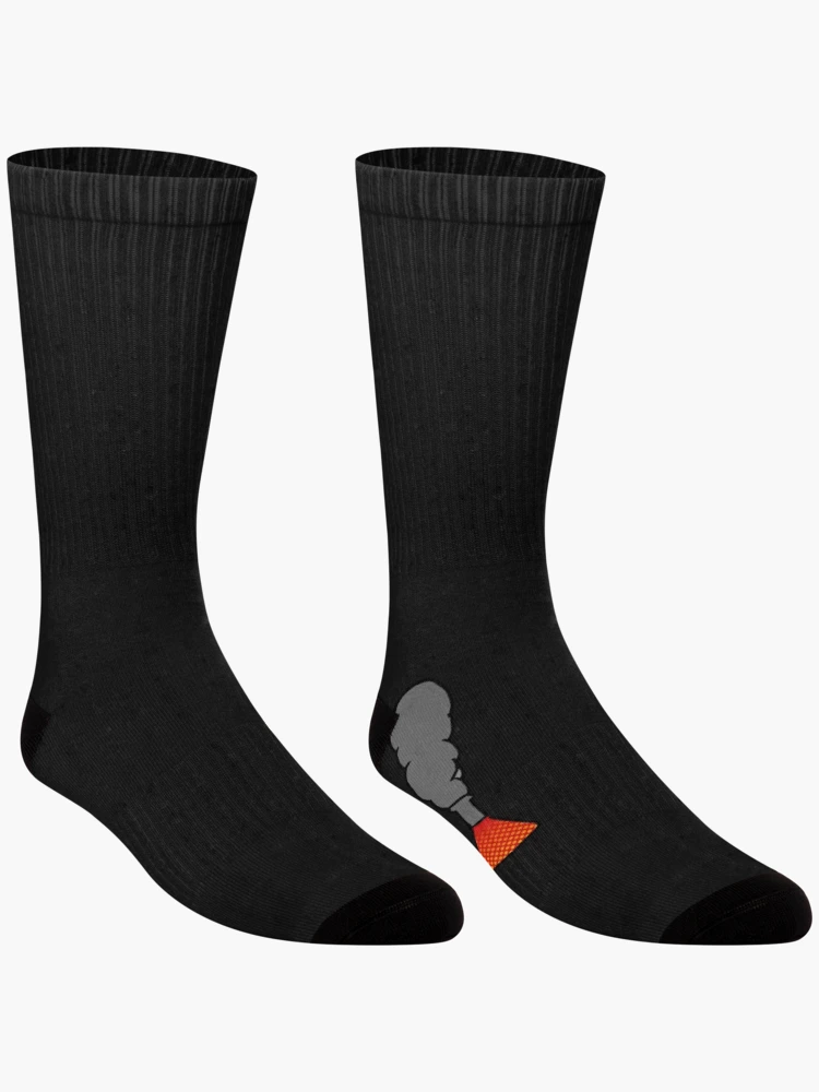 Thumbnail 3 of 5, Socks, Scientific Rabbit Sticker designed and sold by ChristianFrost.