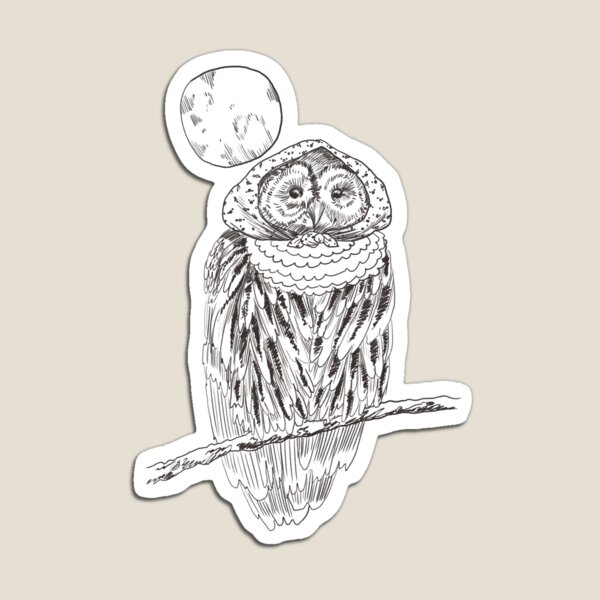 Owl Always Love You – motivational inspirational quotes fridge magnet 