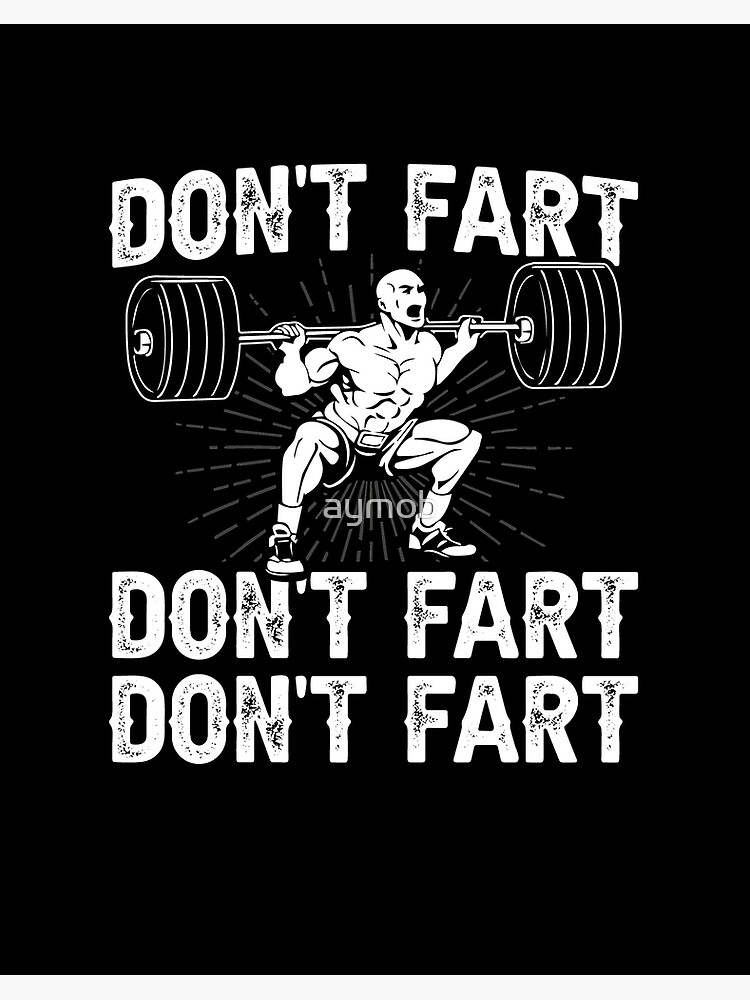 Don't Fart Workout Gifts Weightlifting Fan Mug -  in 2023