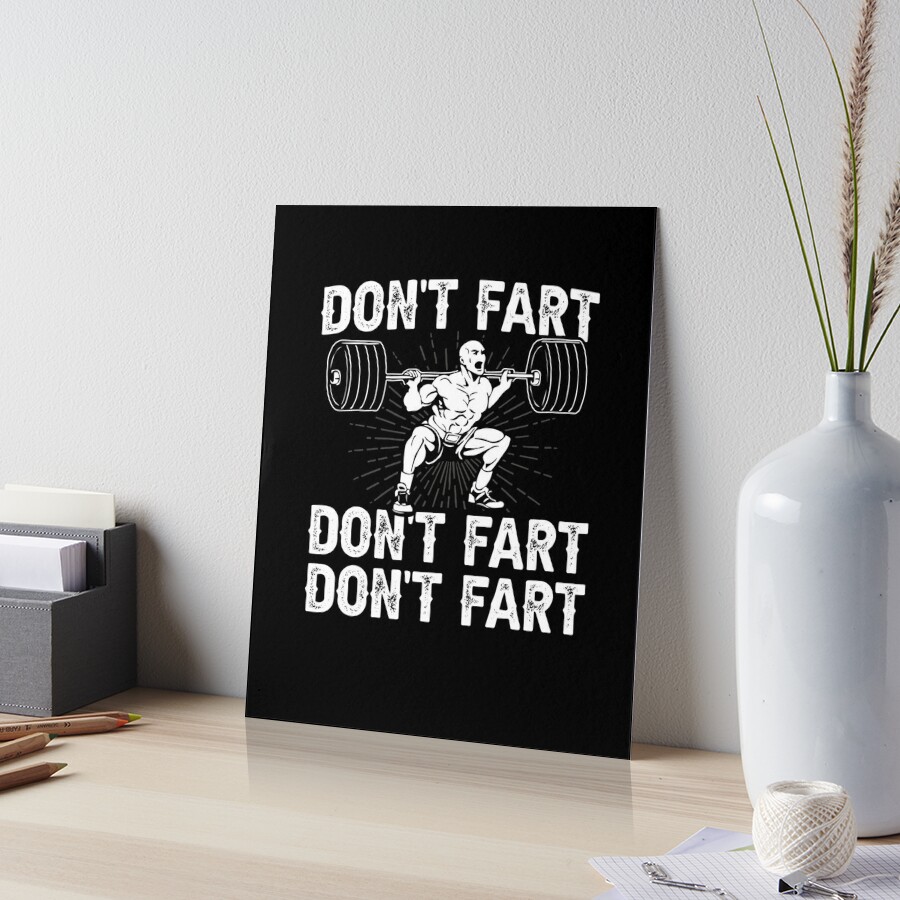 Don't Fart Workout Gifts Weightlifting Fan Mug -  in 2023