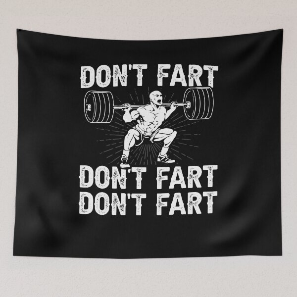 Item preview, Don't Fart Shirt, Funny Weightlifting Shirt, Weightlifter Gift, Weightlifting Fan Shirt, Weightlifting Addict Shirt, Gym Workout Shirt designed and sold by aymob.