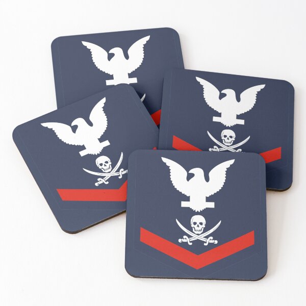 Item preview, Pirate Petty Officer - Coast Guard PO3  - Calico Jack designed and sold by AlwaysReadyCltv.