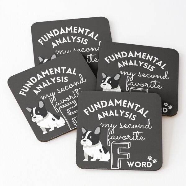 Item preview, FUNDAMENTAL ANALYSIS | |TRADERS COOL GIFT | FUN AND UNIQUE | DOG LOVER | FUNNY STOCKS, CRYPTO, OPTIONS, FOREX TRADER AND DAY TRADER GIFTS designed and sold by TradingTeesKids.