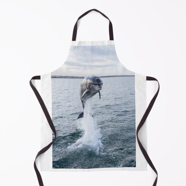 Item preview, A jumping Dolphin at Seahouses designed and sold by Wilphotography.