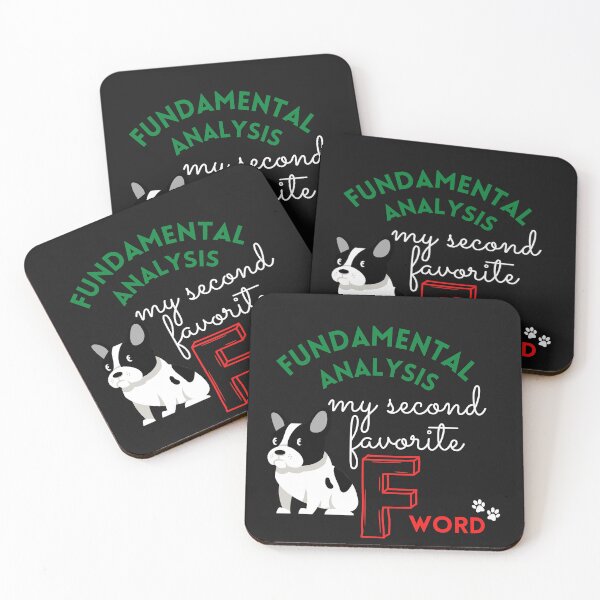 Item preview, FUNDAMENTAL ANALYSIS | Traders Cool Gift Fun and Unique Dog Lover| Funny Stocks, Crypto, Options, Forex Trader and DAY Trader Gifts designed and sold by TradingTeesKids.