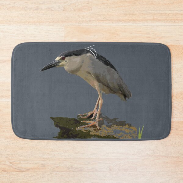 Item preview, ‘Auku’u or black-crowned night heron designed and sold by NJartbyNJacobson.