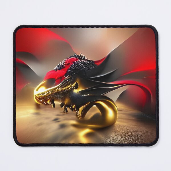 Item preview, Impression of A Gold Dragon AI Art designed and sold by Melissa Park.