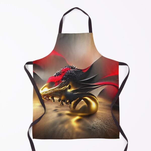 Item preview, Impression of A Gold Dragon AI Art designed and sold by Melissa Park.