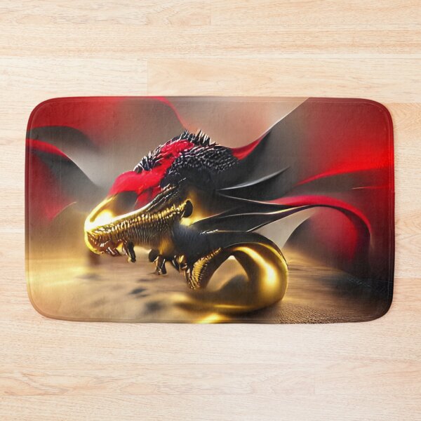 Item preview, Impression of A Gold Dragon AI Art designed and sold by Melissa Park.