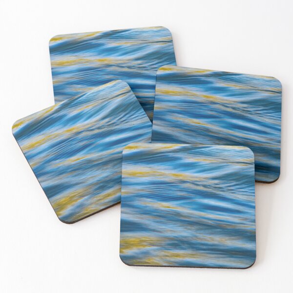 Item preview, Water Flowing Wallpaper designed and sold by JoyforU.