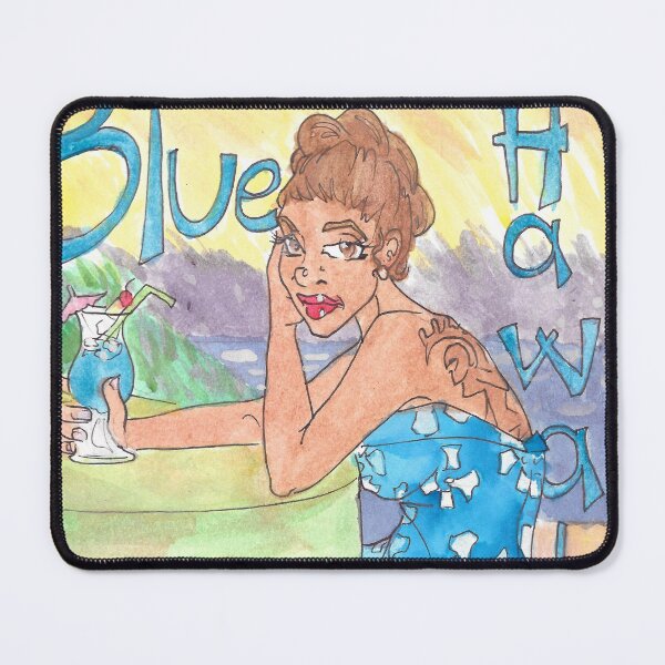 Item preview, Blue Hawaiian designed and sold by Tricksterbelle.