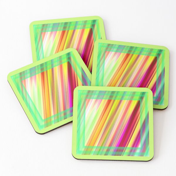 Item preview, Lime frame Sunbeams Carnival Diagonal lines by Iritof designed and sold by iritof.