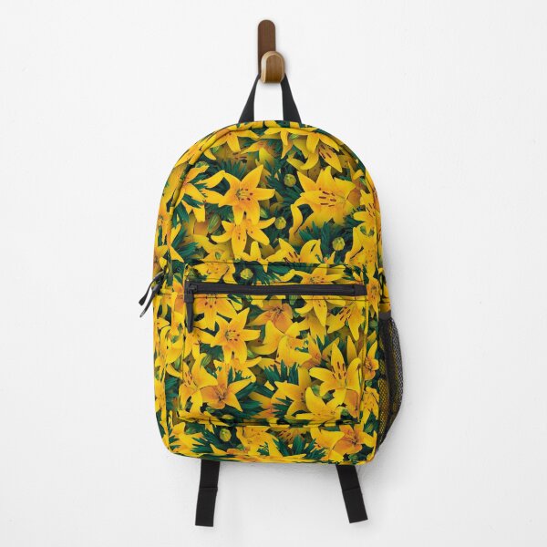 Item preview, Yellow Oriental Lilies Pattern Fill designed and sold by KbytesOfJax Outdoor and Nature.