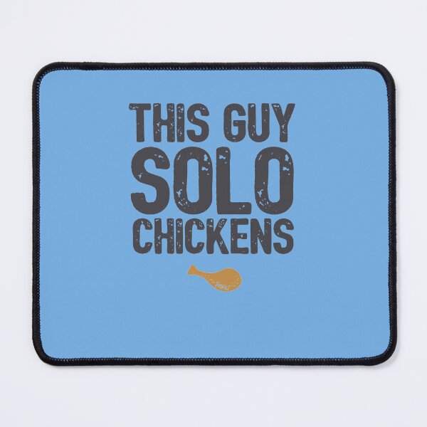 Item preview, PUBG - This Guy Solo Chickens Sticker designed and sold by ChristianHilden.
