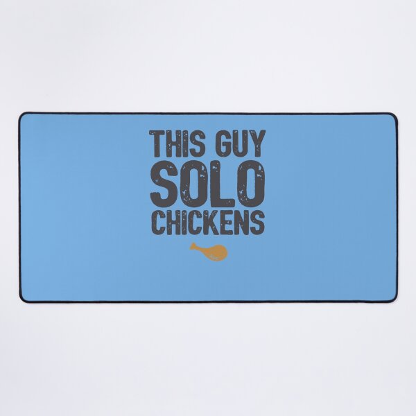 Item preview, PUBG - This Guy Solo Chickens Sticker designed and sold by ChristianHilden.