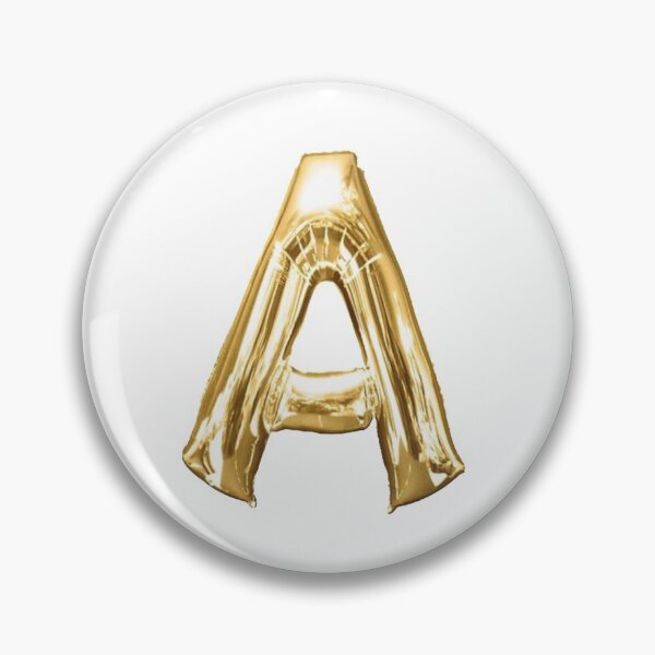 Item preview, Gold Foil Mylar Balloon Letter A designed and sold by ArcherAshleyArt.