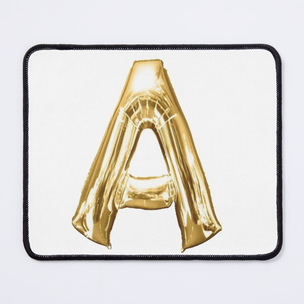 Item preview, Gold Foil Mylar Balloon Letter A designed and sold by ArcherAshleyArt.