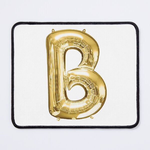 Item preview, Gold Foil Mylar Balloon Letter B designed and sold by ArcherAshleyArt.