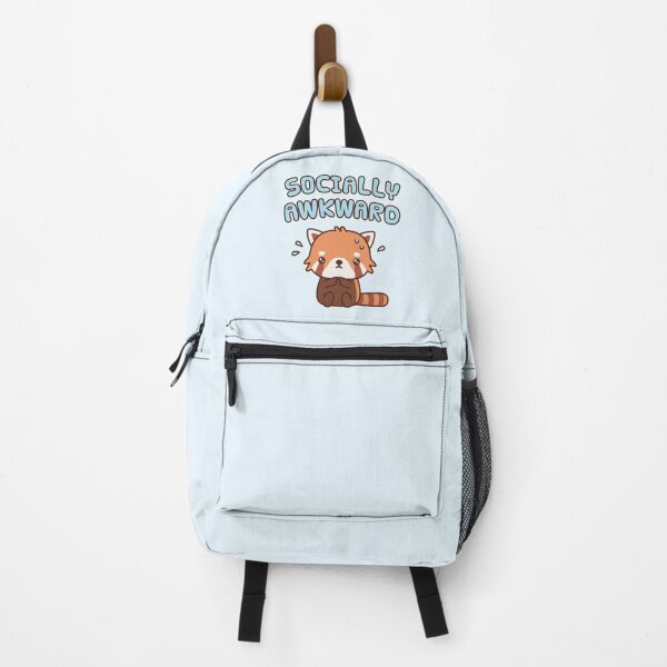 Item preview, Nervous Red Panda Socially Awkward Funny designed and sold by rustydoodle.